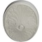 Ekena Millwork Madrid Ceiling Medallion, Hand-Painted Pot of Cream, 24 3/4"W x 12 1/2"H x 1 3/4"P CM24X12MAPCF - alternate 4
